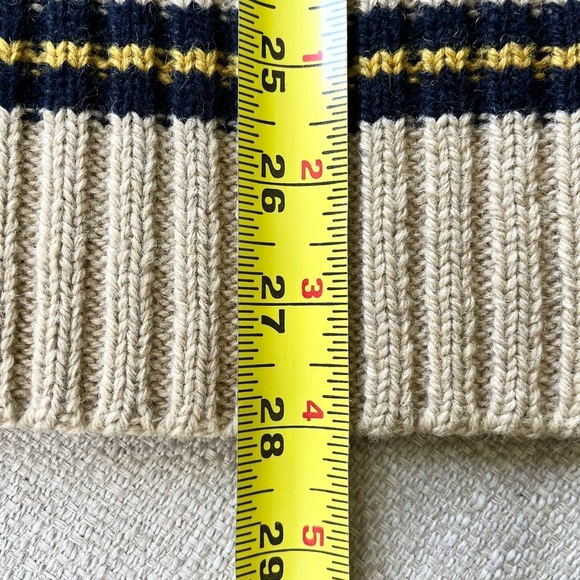 Ralph Lauren Sweater XL Vintage RL 100% Wool Academia Preppy - Picture 6 of 9